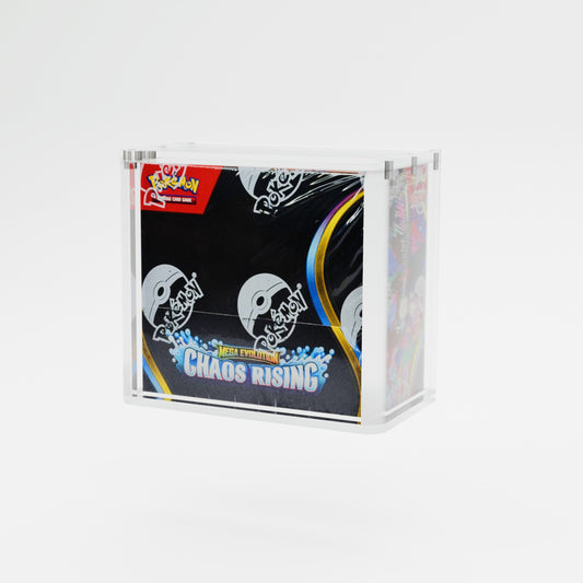 Pokemon Booster Box Acrylic Case (Rounded Corner)
