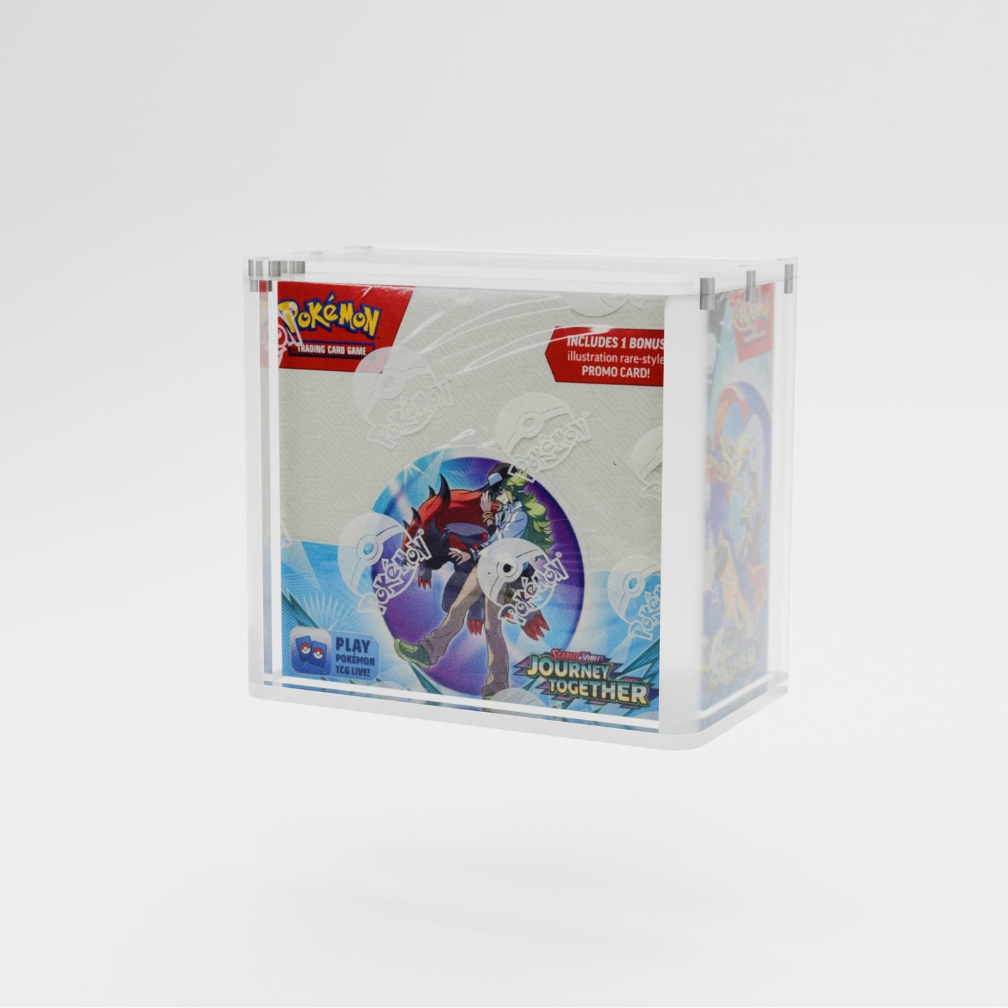 Pokemon Booster Box Acrylic Case (Rounded Corner)
