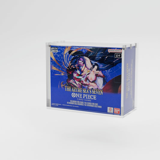 One Piece Booster Box Acrylic Case (Straight Corner)