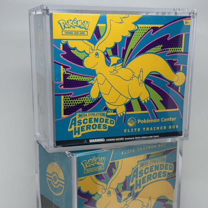 Pokemon ETB Acrylic Case (Rounded Corner)