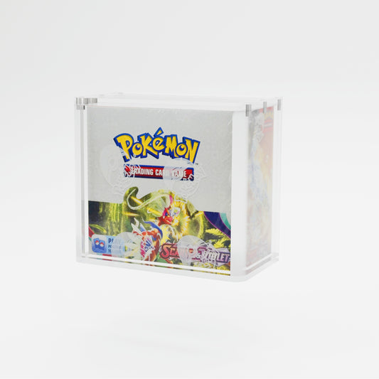 Pokemon Booster Box Acrylic Case (Rounded Corner)